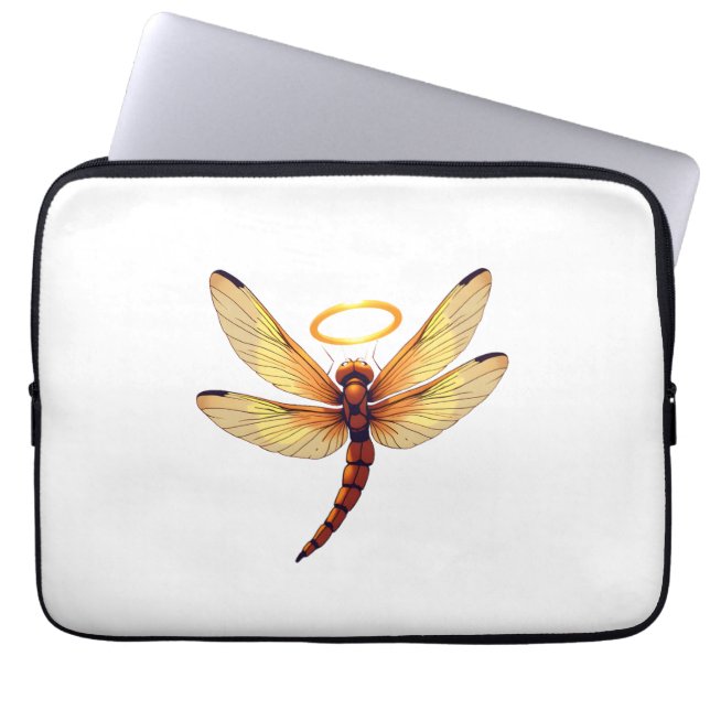 Angel Dragonfly Laptop Fodral (Framsidan)