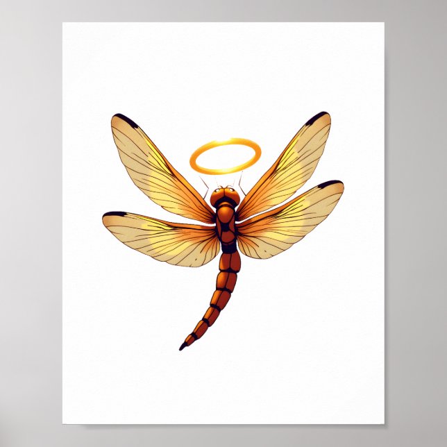 Angel Dragonfly Poster (Framsidan)