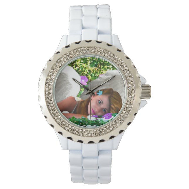 ANGEL DREAMS GARDEN OF DREAMS RHINESTONE-WATCH ARMBANDSUR (Framsida)