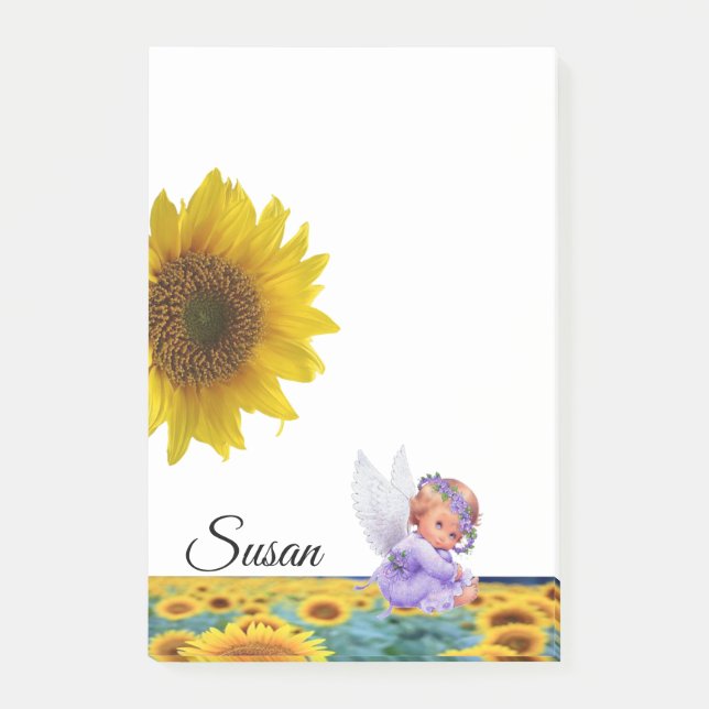 Angel efter anteckningen post-it block (Framsida)