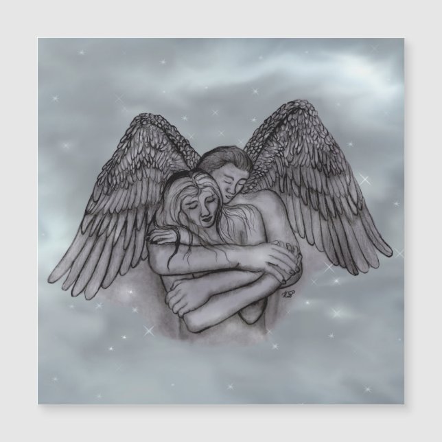 Ängel Eros i kärlek (Framsida)