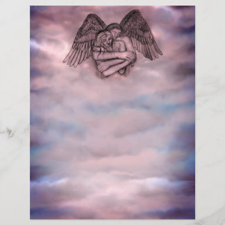 Angel Eros i Kärlek Brevhuvud