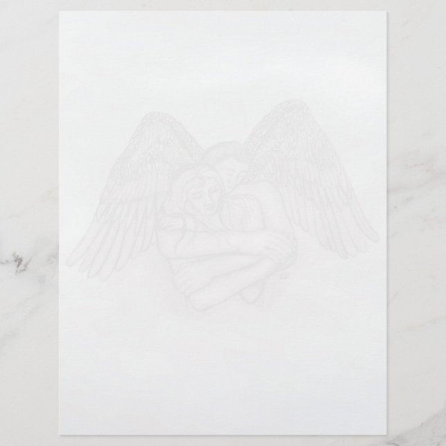 Angel Eros i Kärlek Brevhuvud (Framsida)