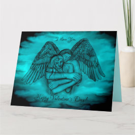 Ängel Eros i kärlek , jag älskar dig , Alla hjärta Kort