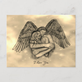 Angel Eros i Kärlek, jag Kärlek You Vykort