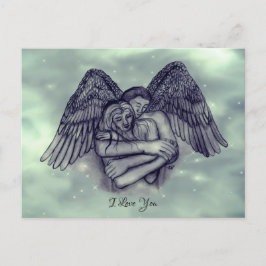 Angel Eros i Kärlek, jag Kärlek You Vykort