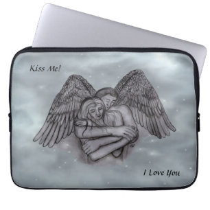 Angel Eros i Kärlek Laptop Fodral