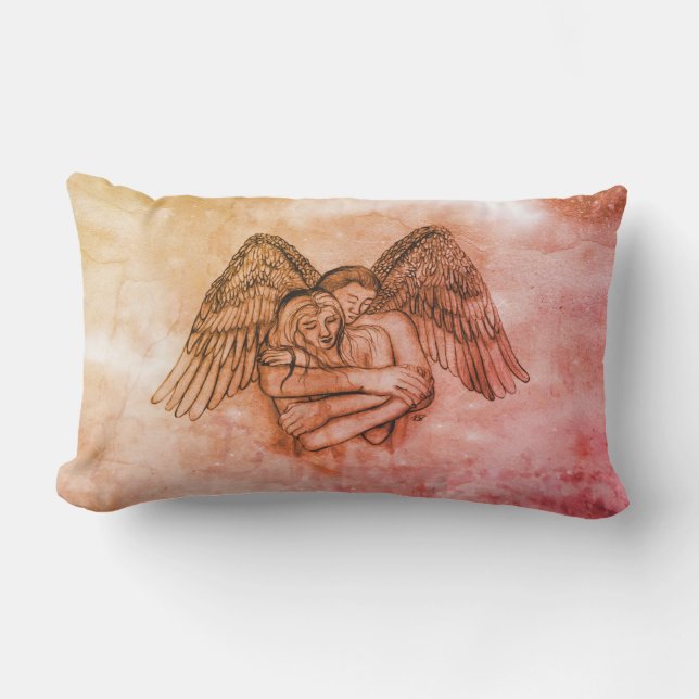 Angel Eros i Kärlek Lumbarkudde (Framsida)