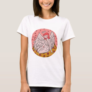 Angel Esther Kvinnors T-shirt White