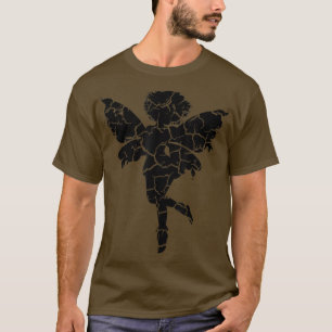Angel Fairy Trendig Distress T Shirt