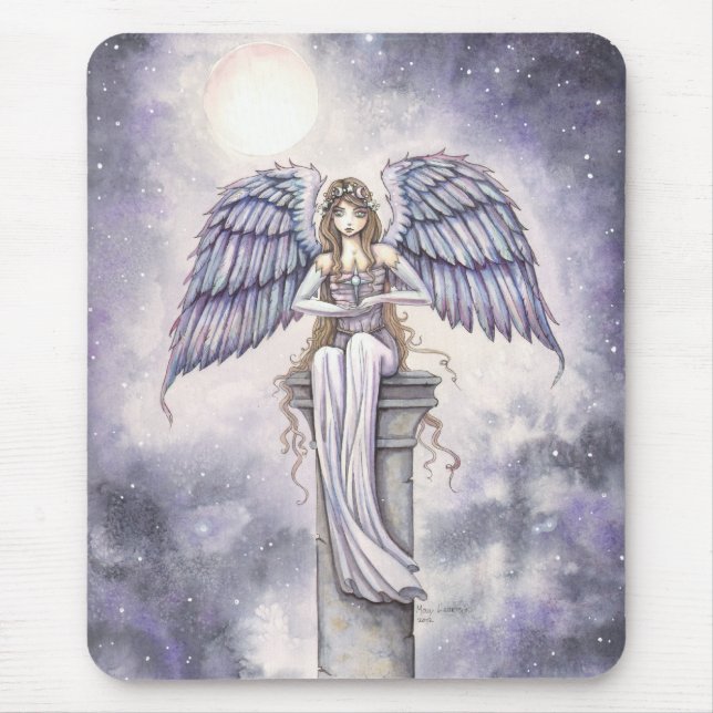 Angel Fantasy Art av Molly Harrison Musmatta (Framsidan)