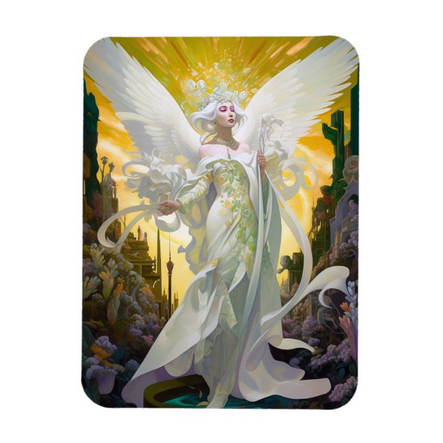 Angel Fantasy Art Magnet (Vertikal)