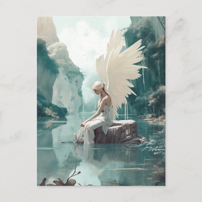 Angel Fantasy Art Vykort (Framsida)