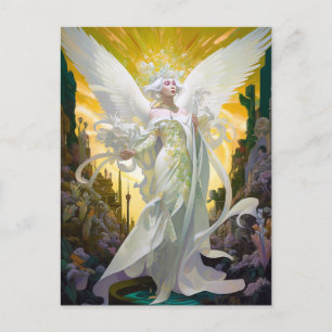 Ängel Fantasy Konst Vykort