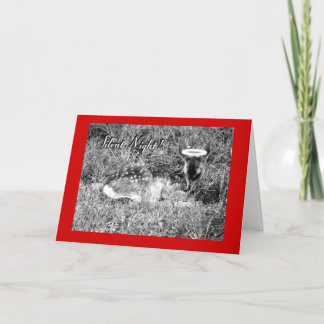 Angel Fawn - tyst natt Helgkort