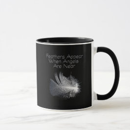 Angel Feather Motivational Quote Mugg
