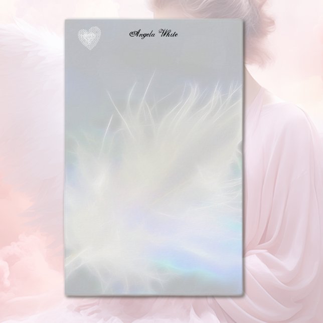 Angel Feather och Heart! Brevpapper (Skapare uppladdad)