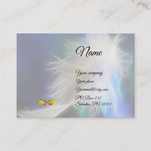 Angel Feather Visitkort