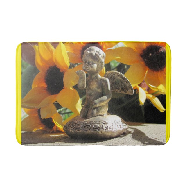 Angel Figurine Blows a Kiss Badrumsmatta (Framsidan)