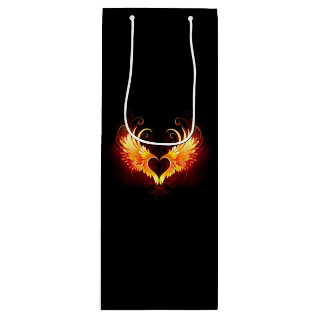 Angel Fire Heart med Vingar (Framsidan)