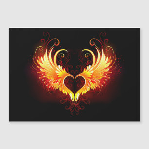 Angel Fire Heart med Vingar