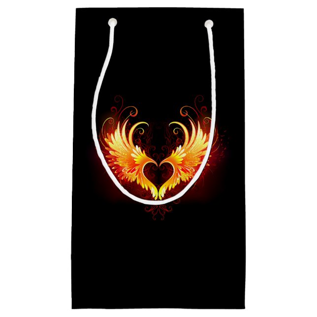 Angel Fire Heart med Vingar (Framsidan)