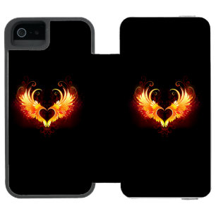Angel Fire Heart med Vingar