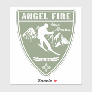 Angel Fire New mexico Klistermärken