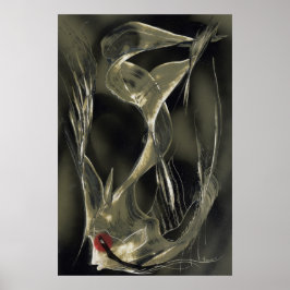 Angel Fish Abstrakt Poster