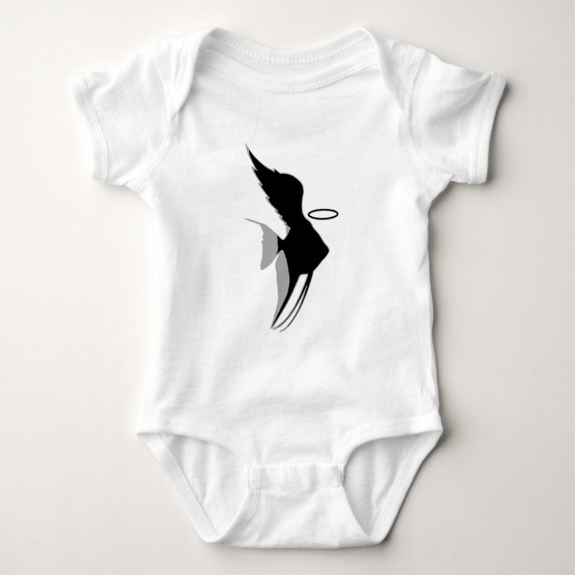 Angel Fish Baby T-Shirt (Framsida)