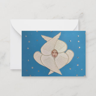 Angel Flat Note Card Anteckningskort