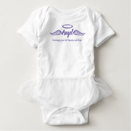 Angel Flickor namn & meningen ängel vingar lila T Shirt