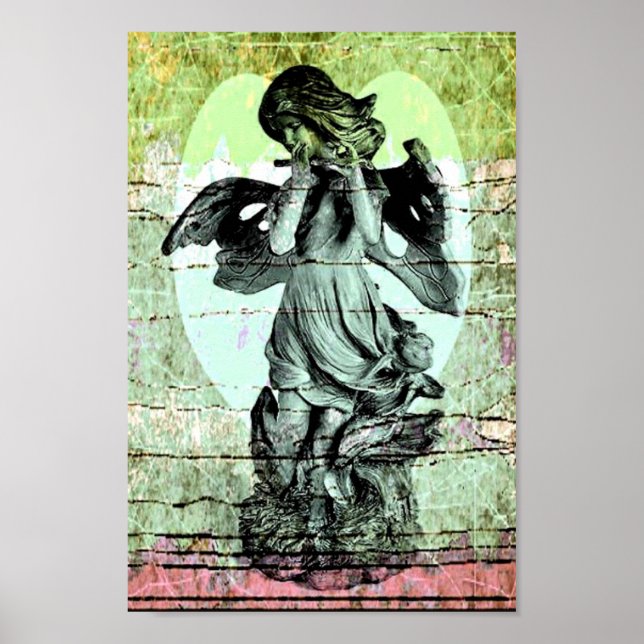 Angel Flute and Heart Poster (Framsidan)