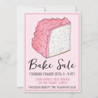 Angel Food Cake Segce Bake Sale Dessert Social