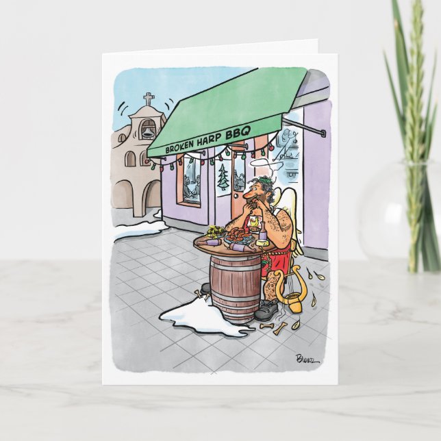 Angel Food Helgdag Card Kort (Framsida)