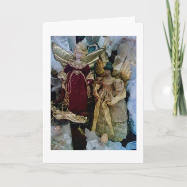 ANGEL FÖR DIN **CHRISTMAS BIRTHDAY** HELGKORT (Framsida)