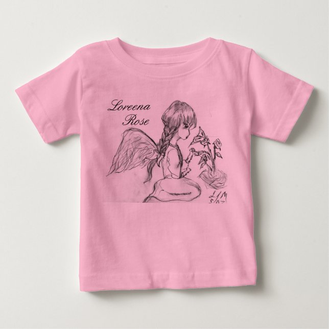 Ängel för en ängel t-shirt (Framsida)