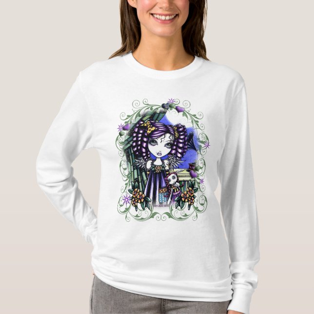 Ängel för Jenny bästa gullig valentintrasdocka Tee Shirt (Framsida)