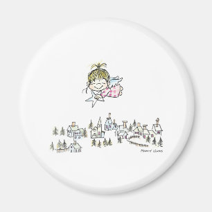 Ängel för jul CH-010 Magnet