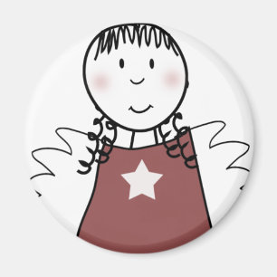 ängel för jul magnet