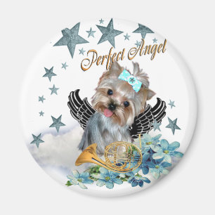 Ängel för perfekt för Yorkshire Terrier Magnet