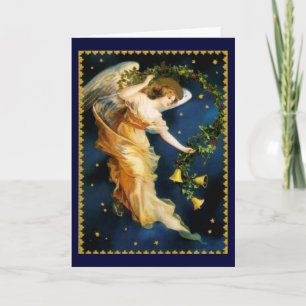 Ängel för Starry natt - jul Helgkort