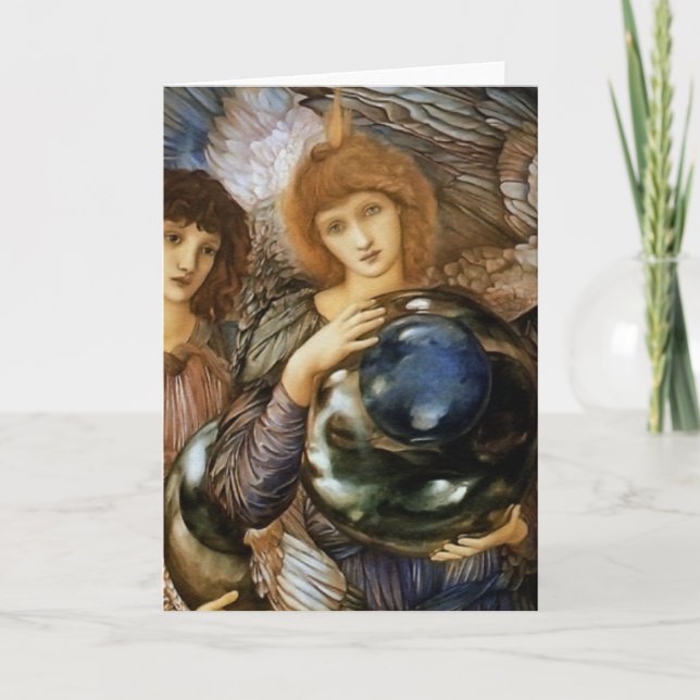 Angel från Days Burne-Jones Kort (Framsida)