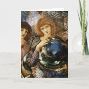 Angel från Days Burne-Jones Kort