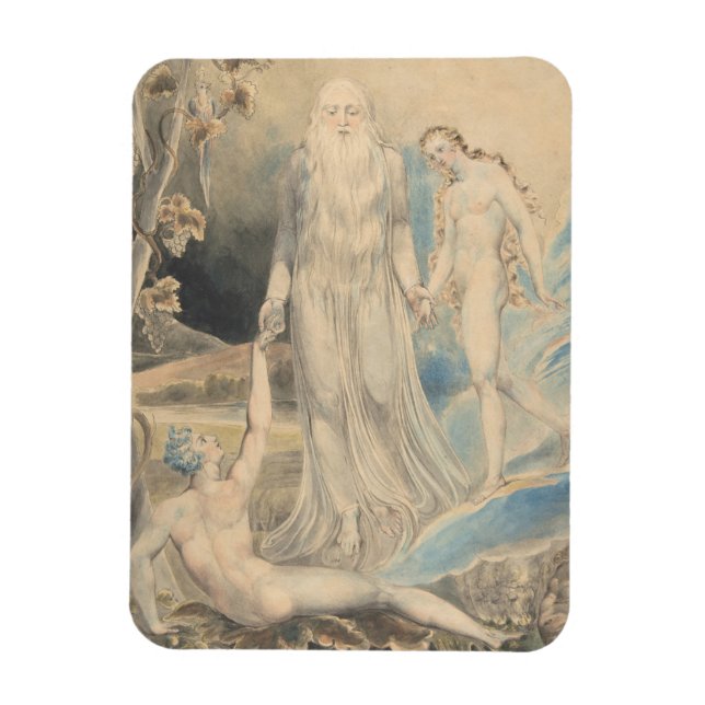 Angel från den gudomliga närvaron som leder Kväll  Magnet (Vertikal)