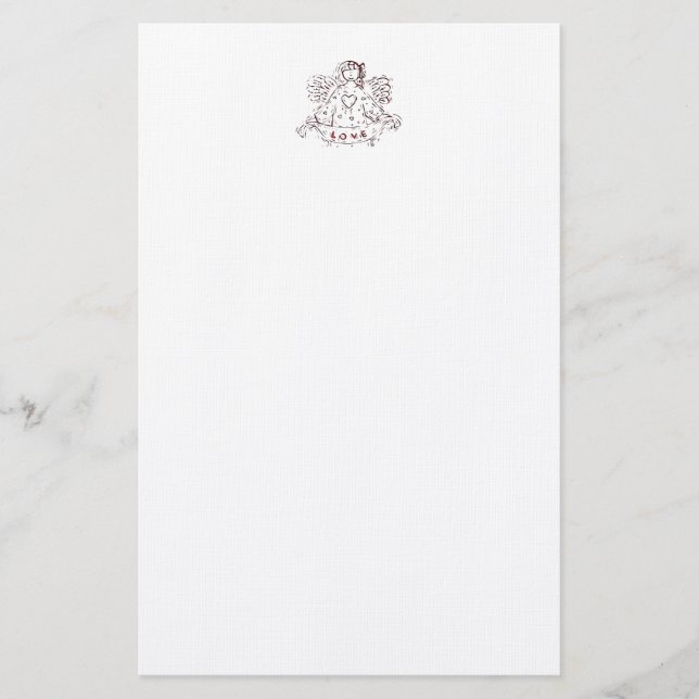 Angel från Kärlek Brevpapper (Framsida)