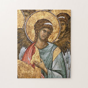 Angel från Underbar Deesis Orthodox Icon Pussel