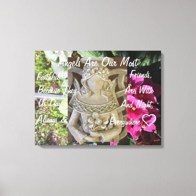 Angel Friends Kanvastryck (Framsida)