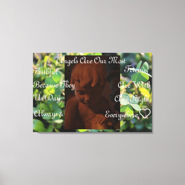 Angel Friends Kanvastryck (Framsida)