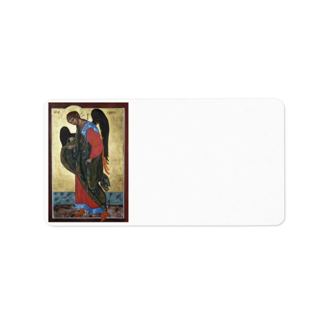 Angel Gabriel Adressetikett (Framsidan)